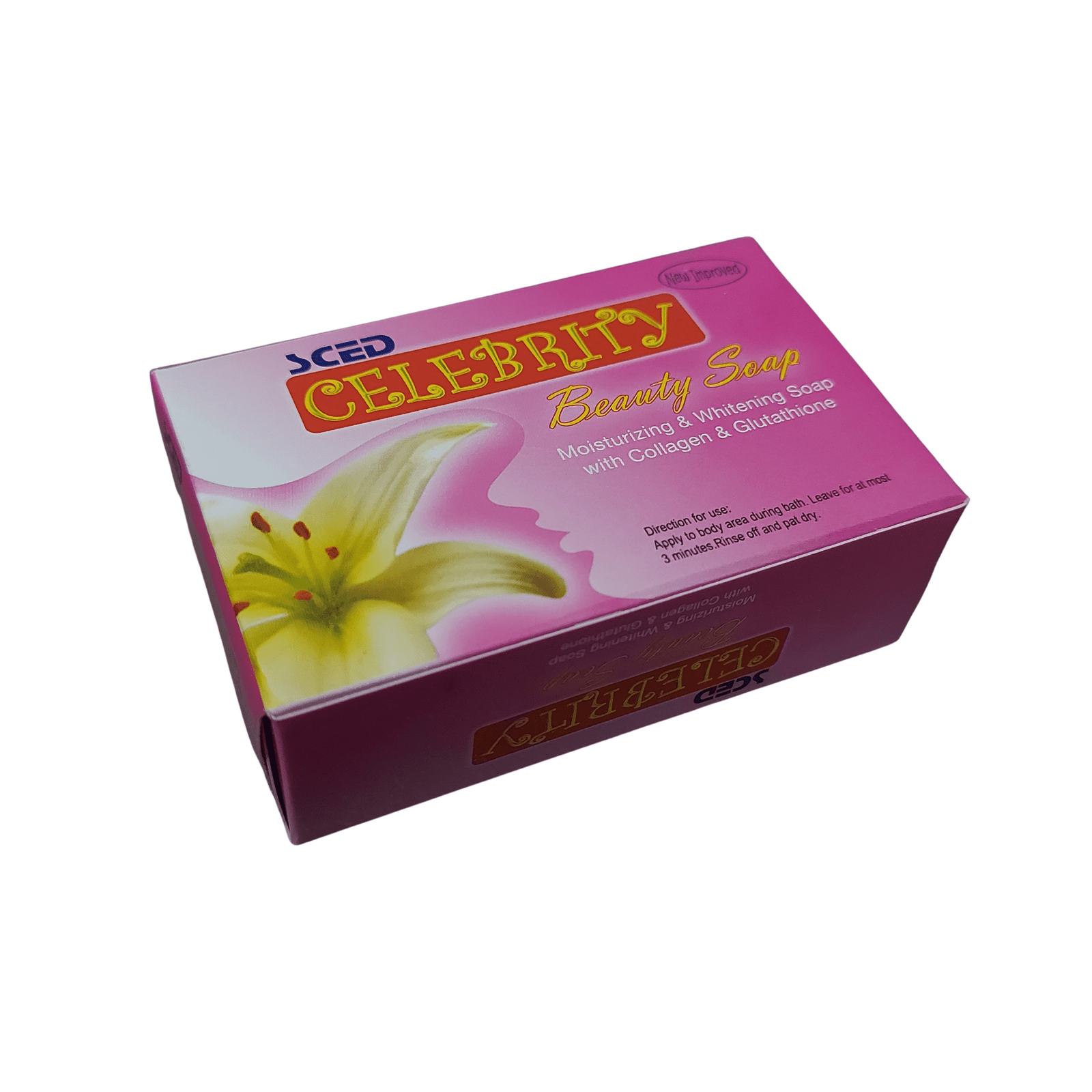 20250820_143410-removebg Celebrity with Gluta Soap 90g - Image 1