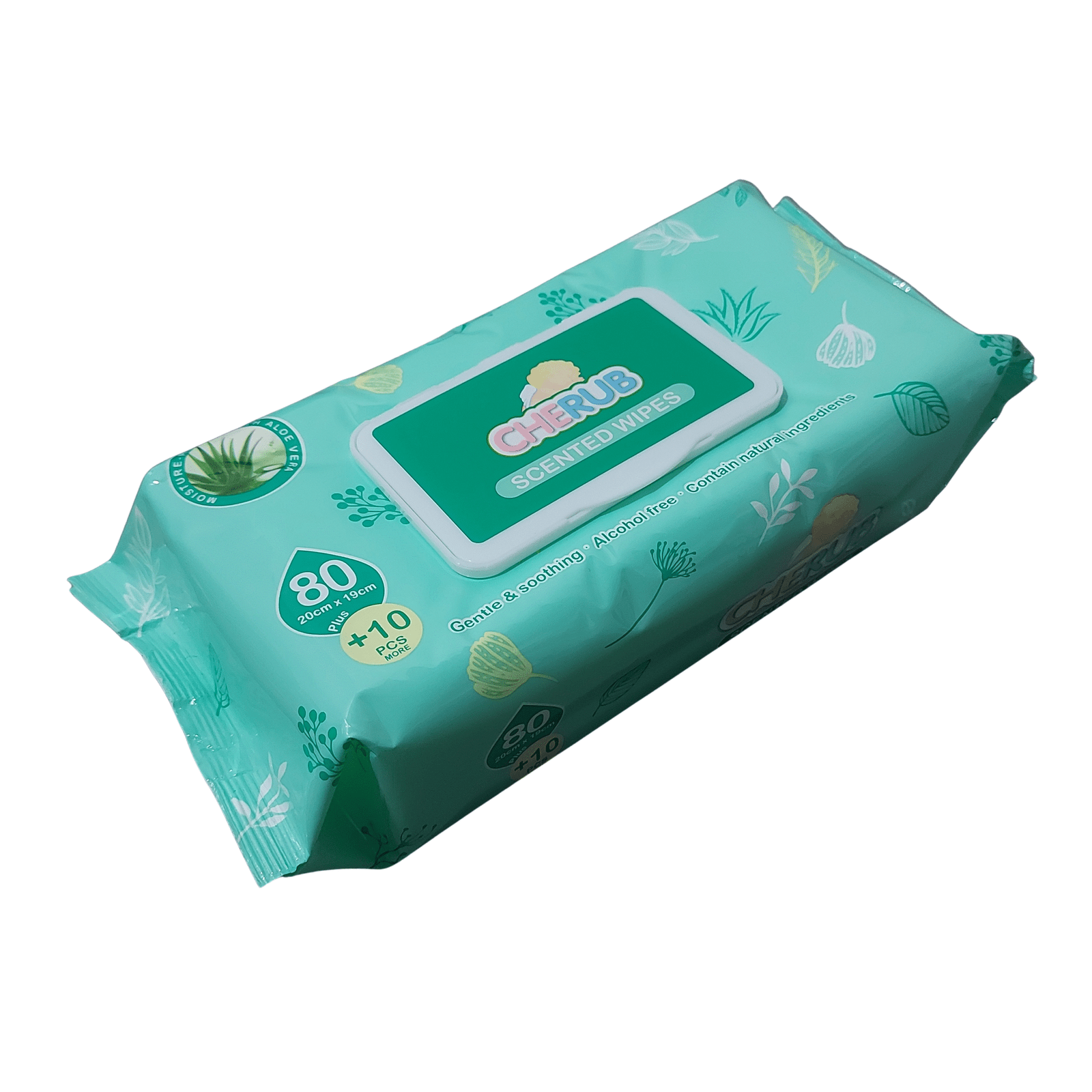 cherub_baby_wipes_scented_90s Cherub Baby Wipes 90s (Scented) - Image 1