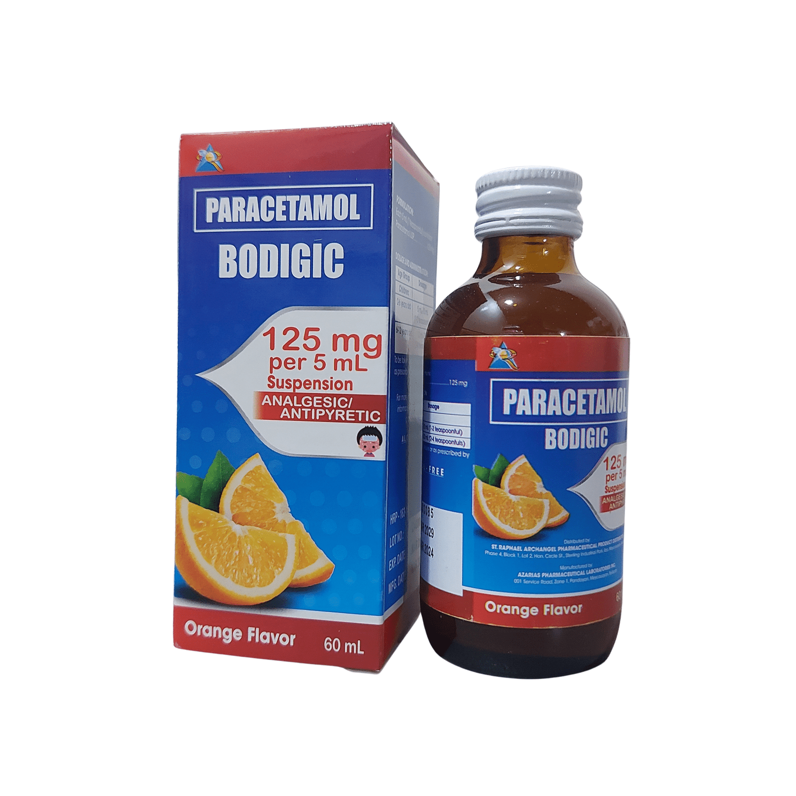 para_biodigic_125mg Paracetamol Biodigic 125mg /5mL Suspension 60mL - Image 1