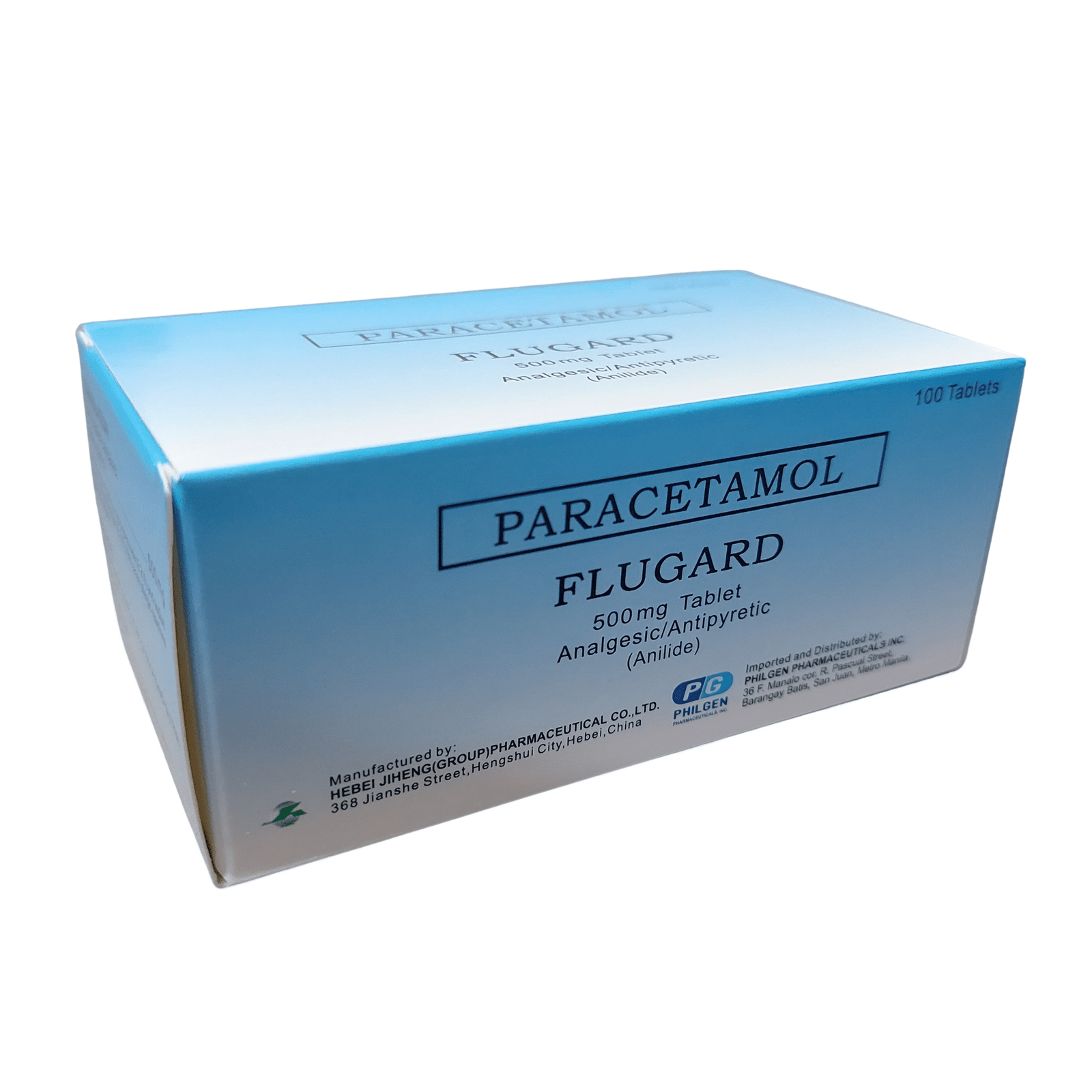 paracetamol_flugard_box Paracetamol Flugard Tablet 500mg (per box) - Image 1