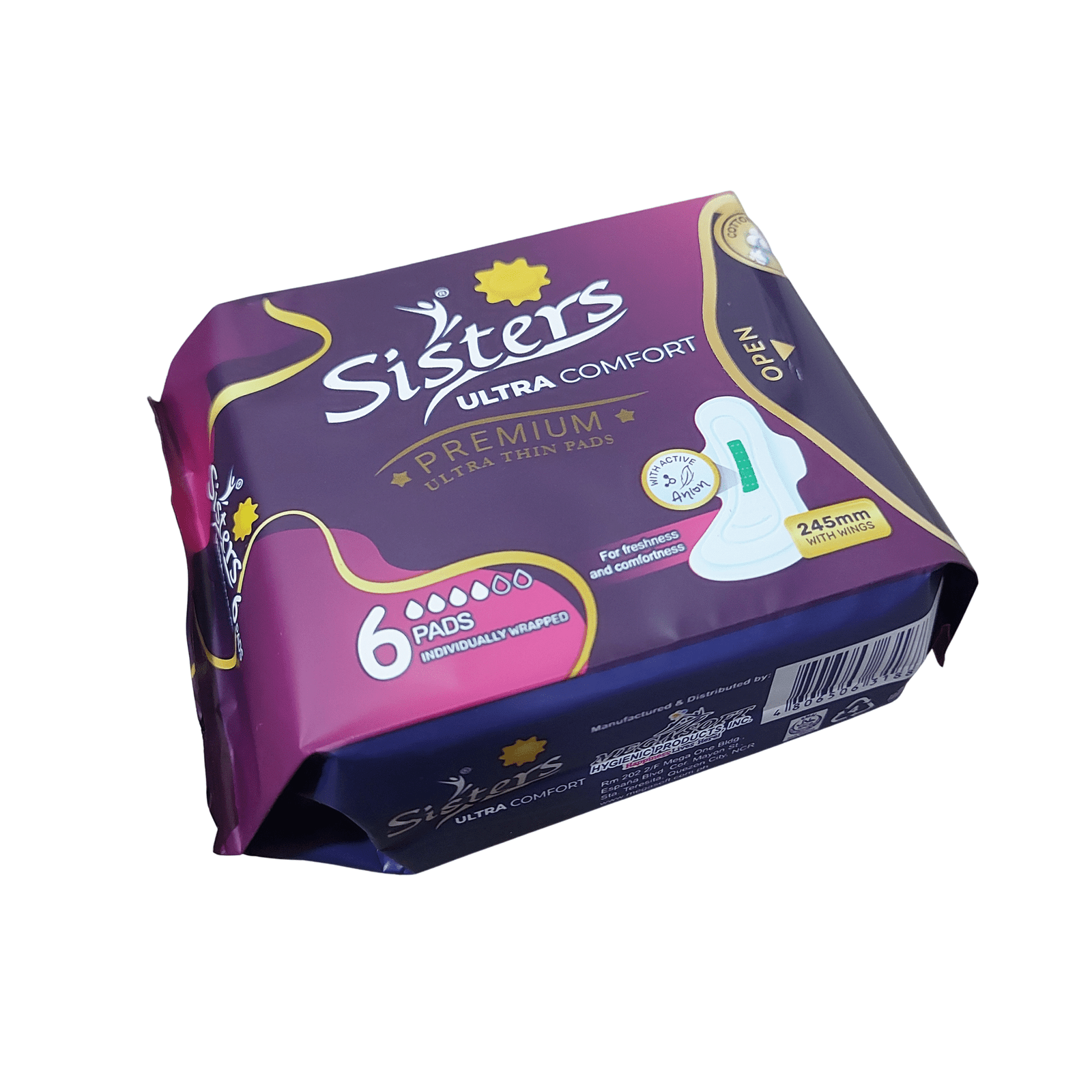 20250901_140405-removebg Sisters Ultra Comfort 6s (ultra thin with wings) - Image 1