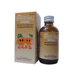 Paracetamol Myremol 250mg /5mL Suspension 60mL