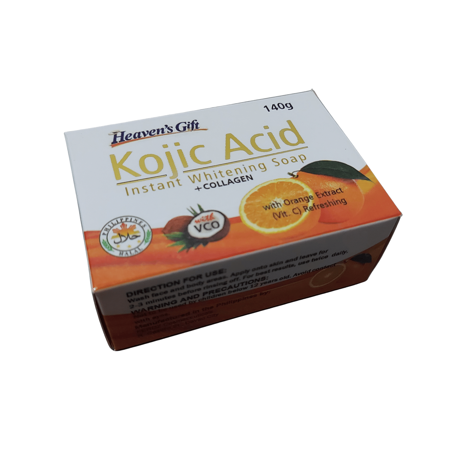 heavens_gift_kojic_collagen_soap Heavens Gift Kojic Acid plus Collagen 140g - Image 1